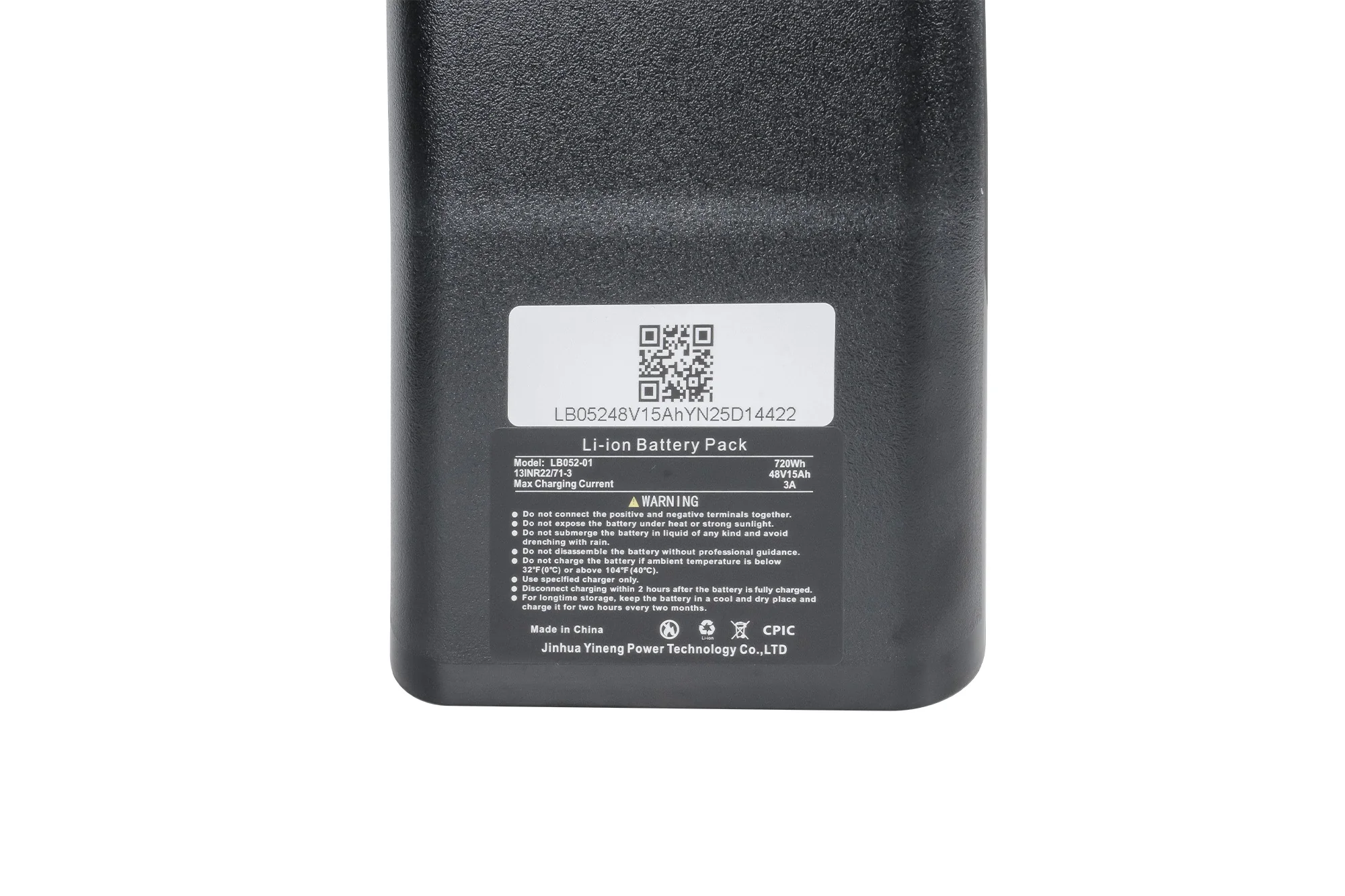 48V 15Ah Battery for Sprint/Flex E-Bike - Image 4
