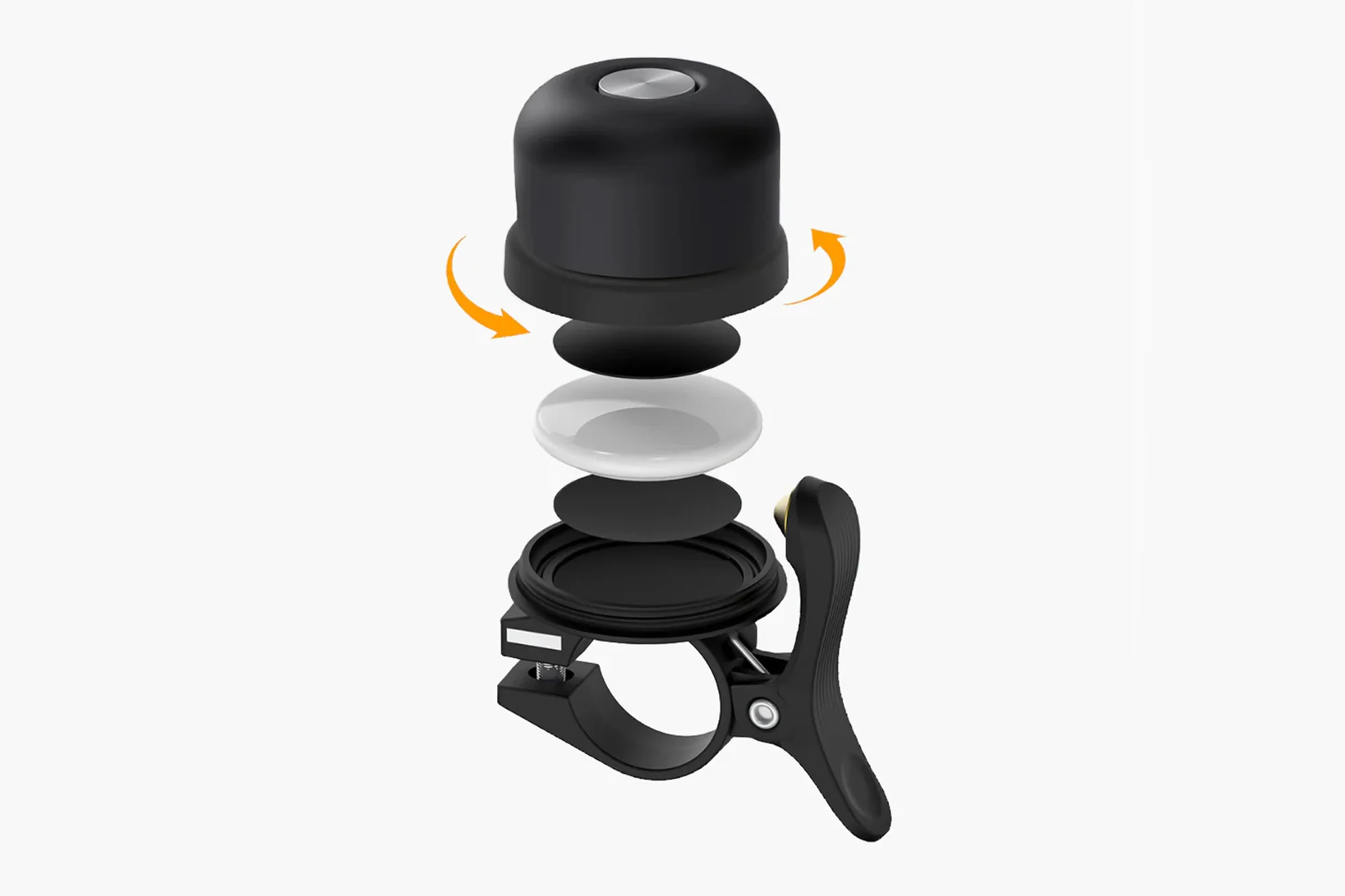 Bicycle Bell for Apple AirTag - Image 3