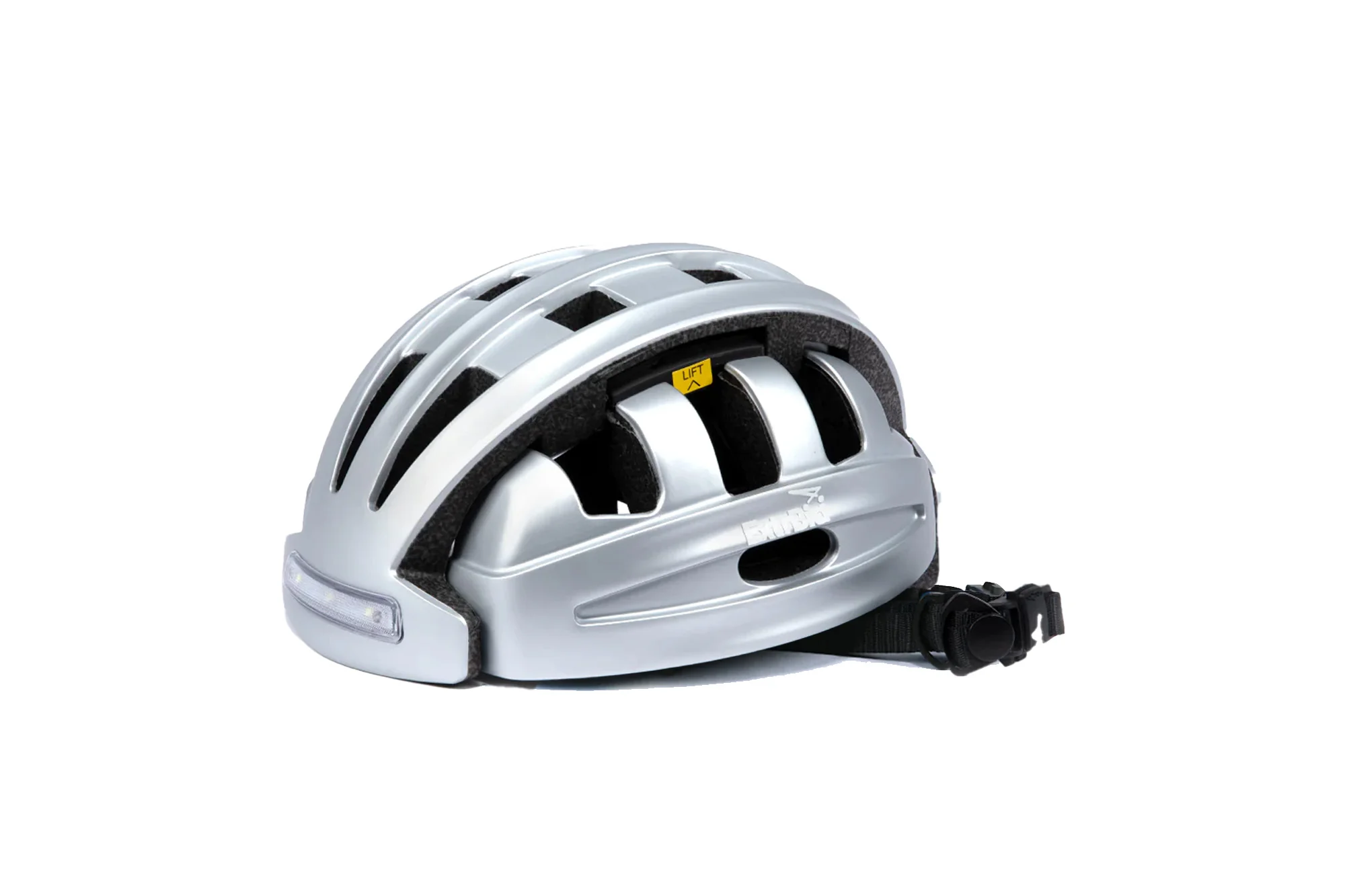Folding Adults Bike Helmet with Lights - Image 2