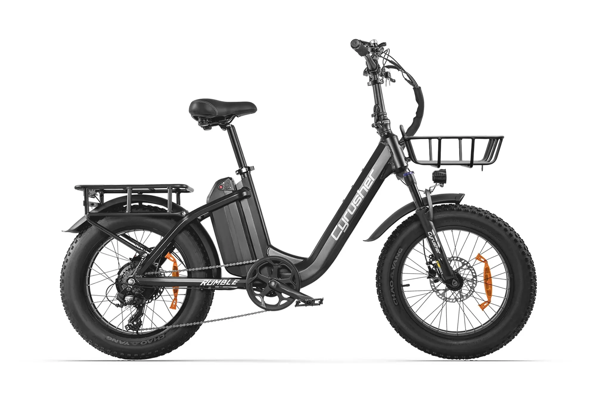 Cyrusher Rumble Step-Thru Fat Tire E-Bike - Image 14