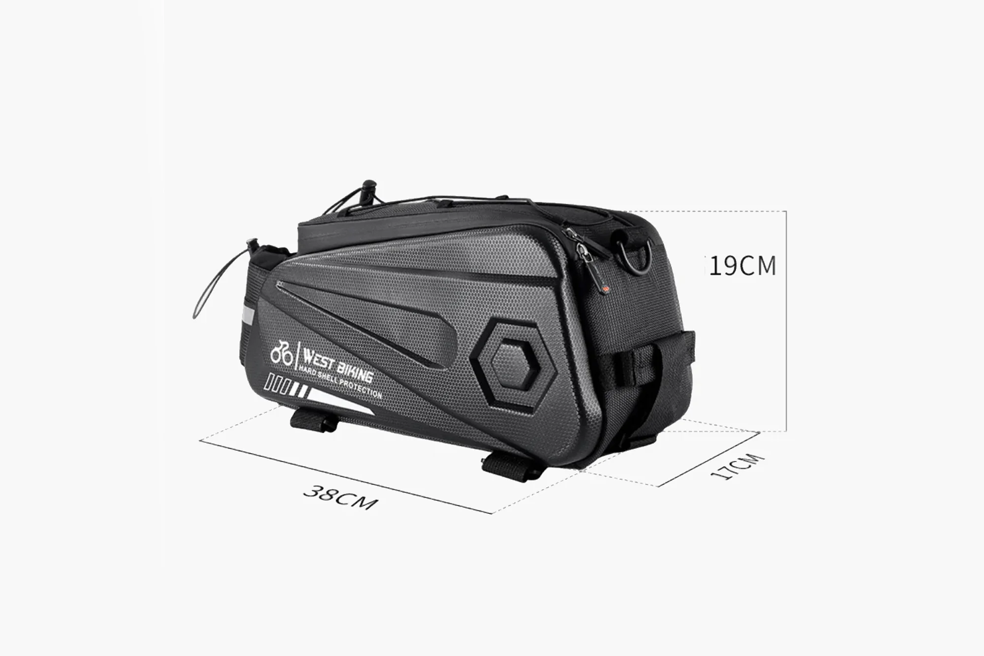 Hard Shell Bike Pannier - Image 3