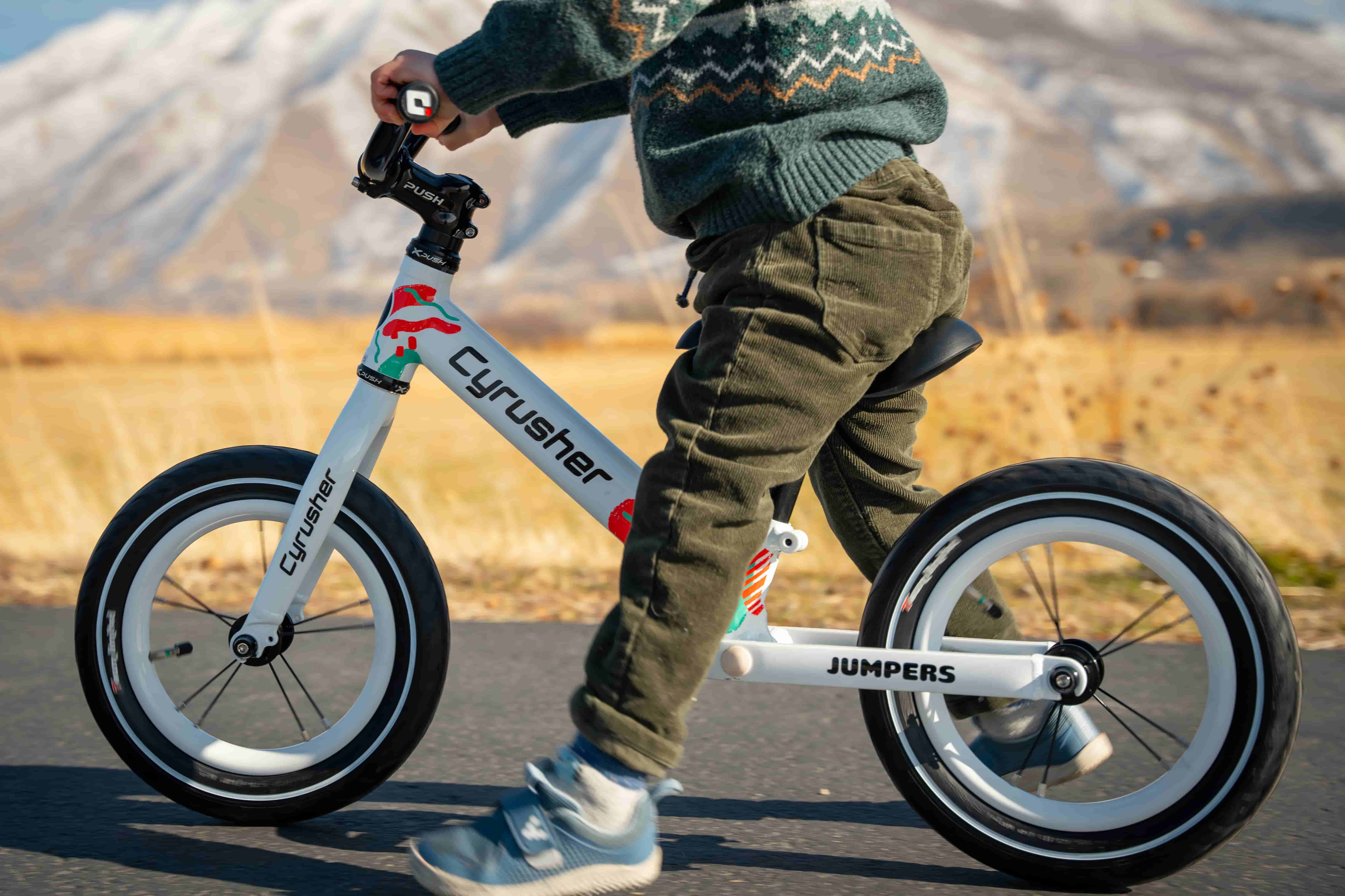 Jumpers I Lightweight Sporting Kids Balance Bike With Suspension Frame - Image 6
