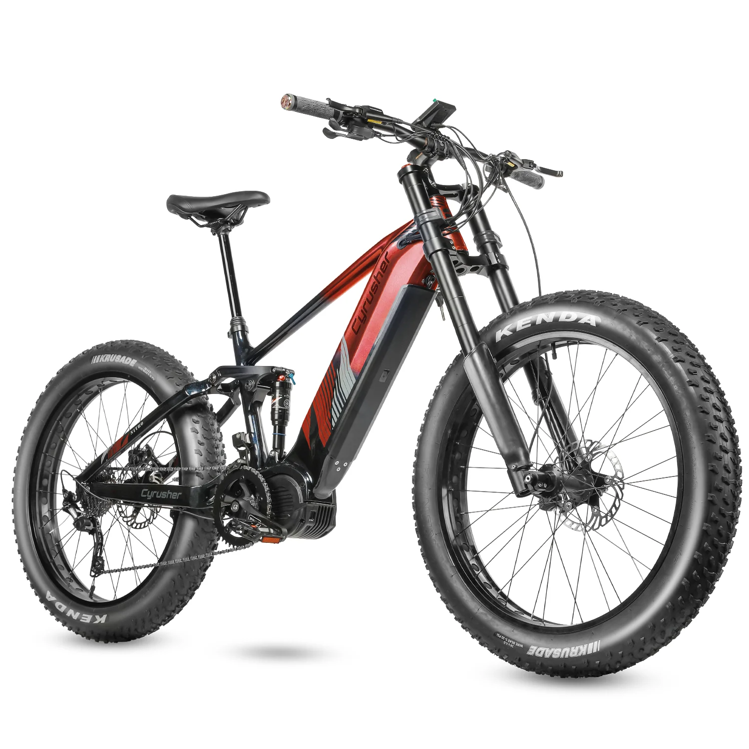 Nitro Mountain Mid-Drive All Terrain Air Shock Ebike - Image 2