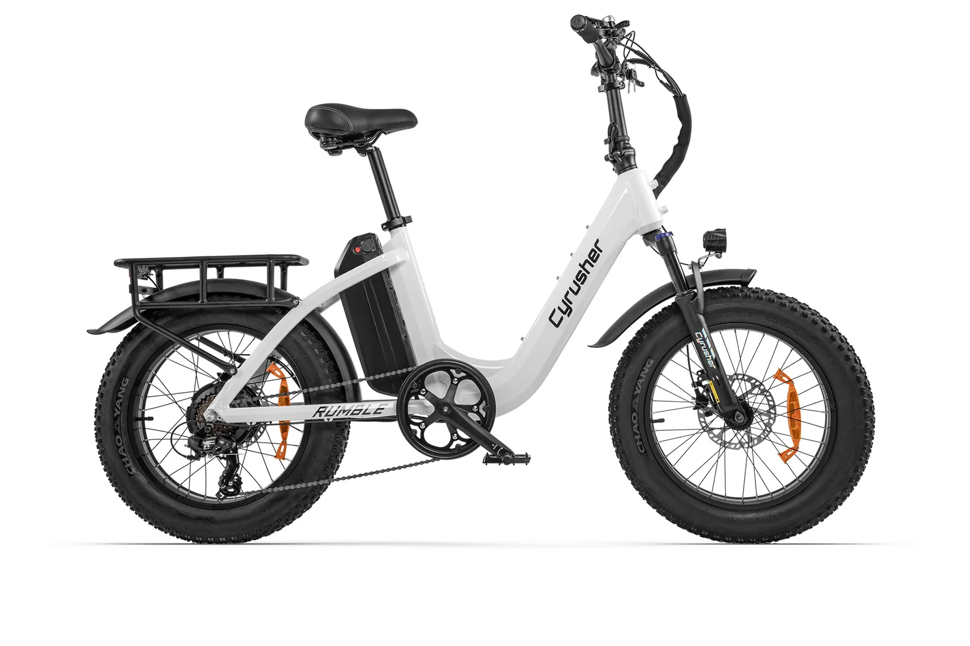 Cyrusher Rumble Step-Thru Fat Tire E-Bike - Image 12
