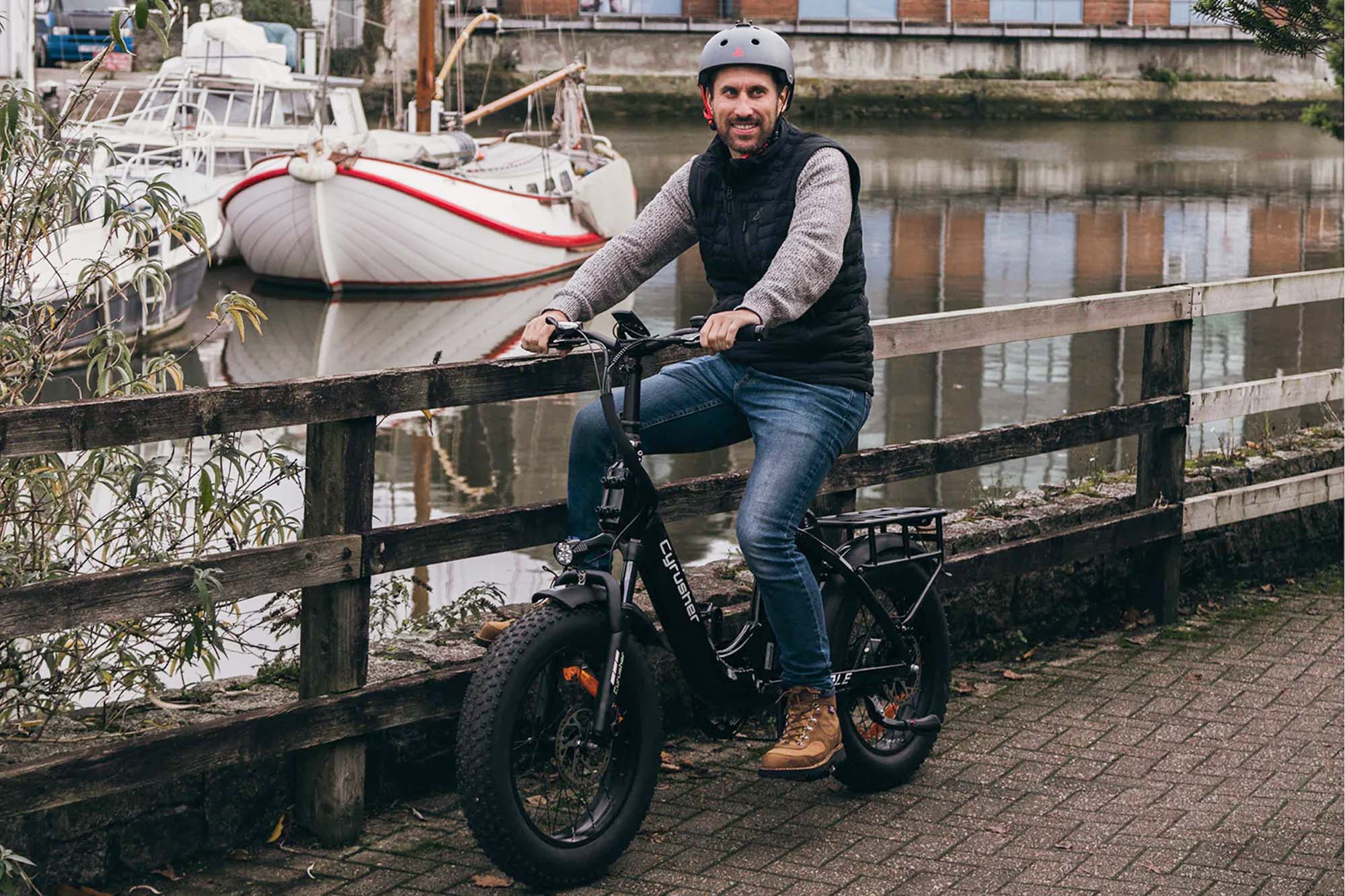 Cyrusher Rumble Step-Thru Fat Tire E-Bike - Image 6