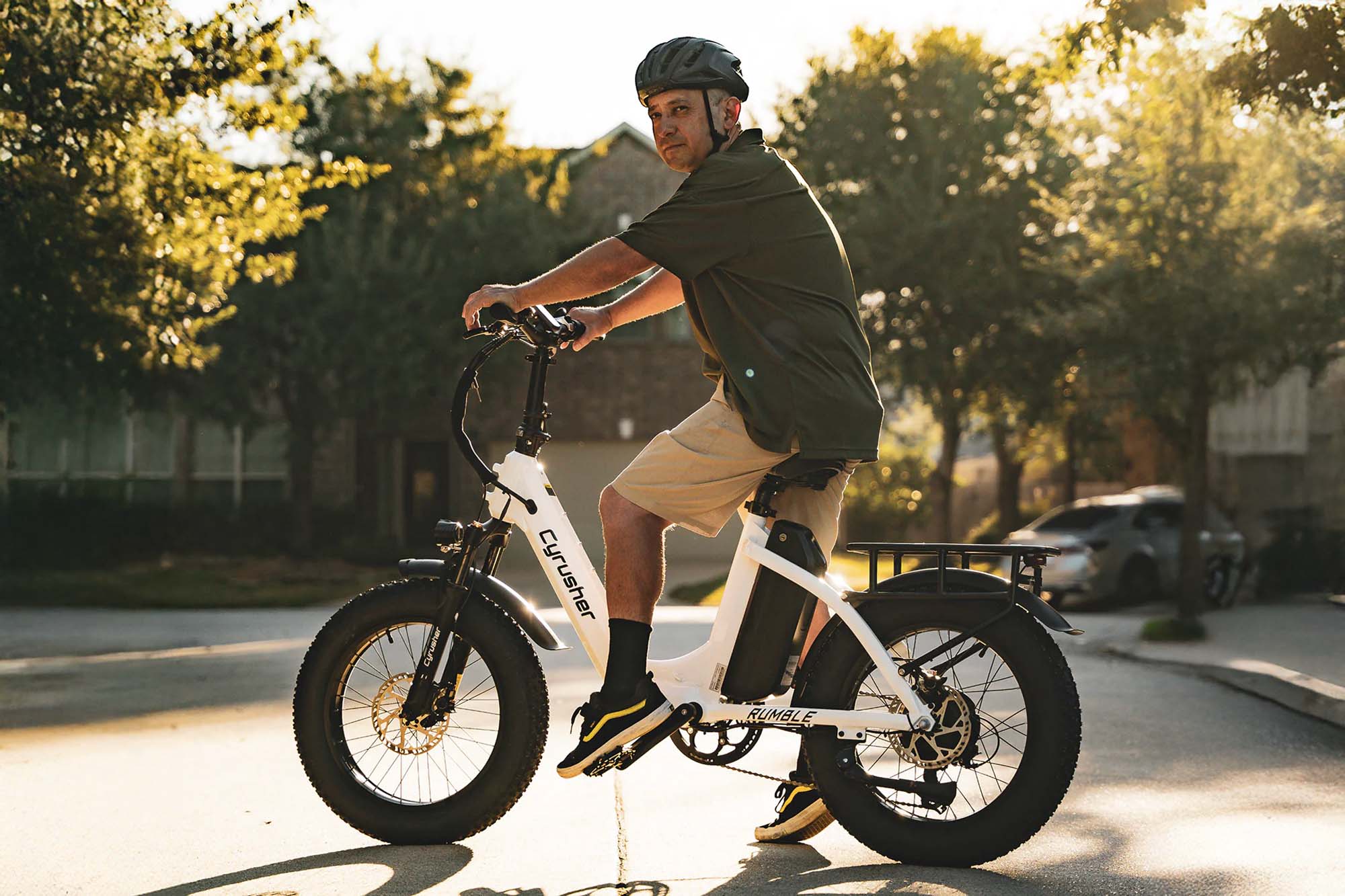 Cyrusher Rumble Step-Thru Fat Tire E-Bike - Image 8