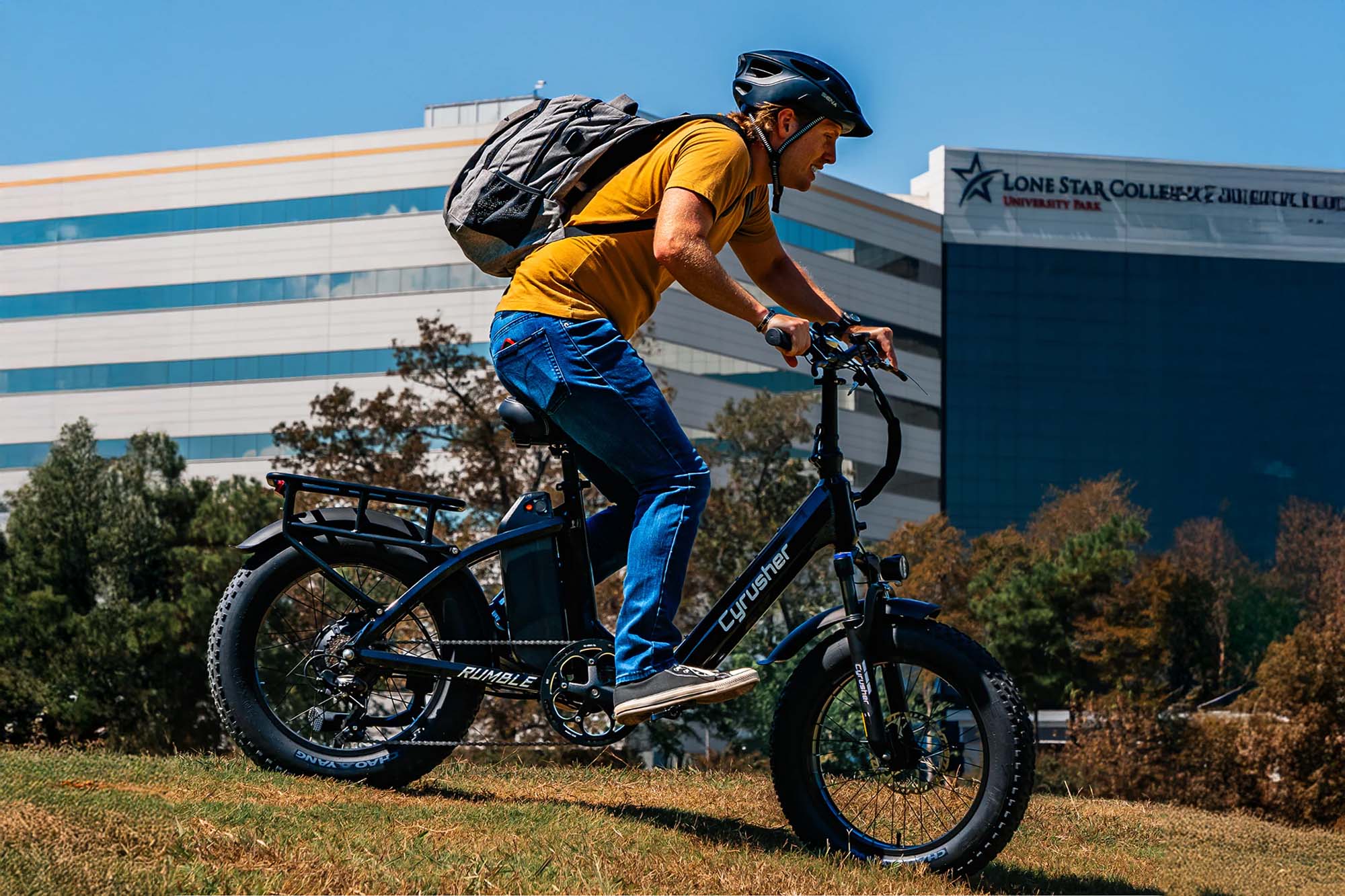 Cyrusher Rumble Step-Thru Fat Tire E-Bike - Image 9