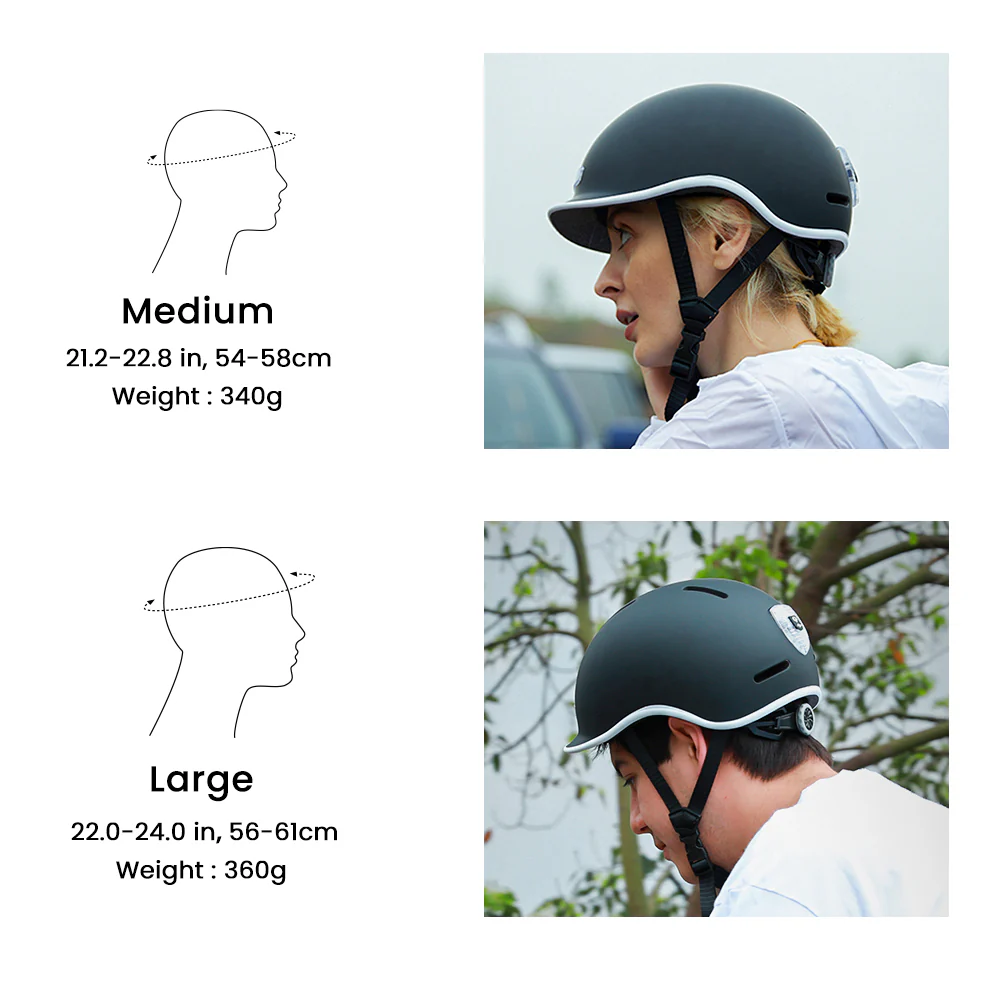Stylish Helmet with Light - Image 7
