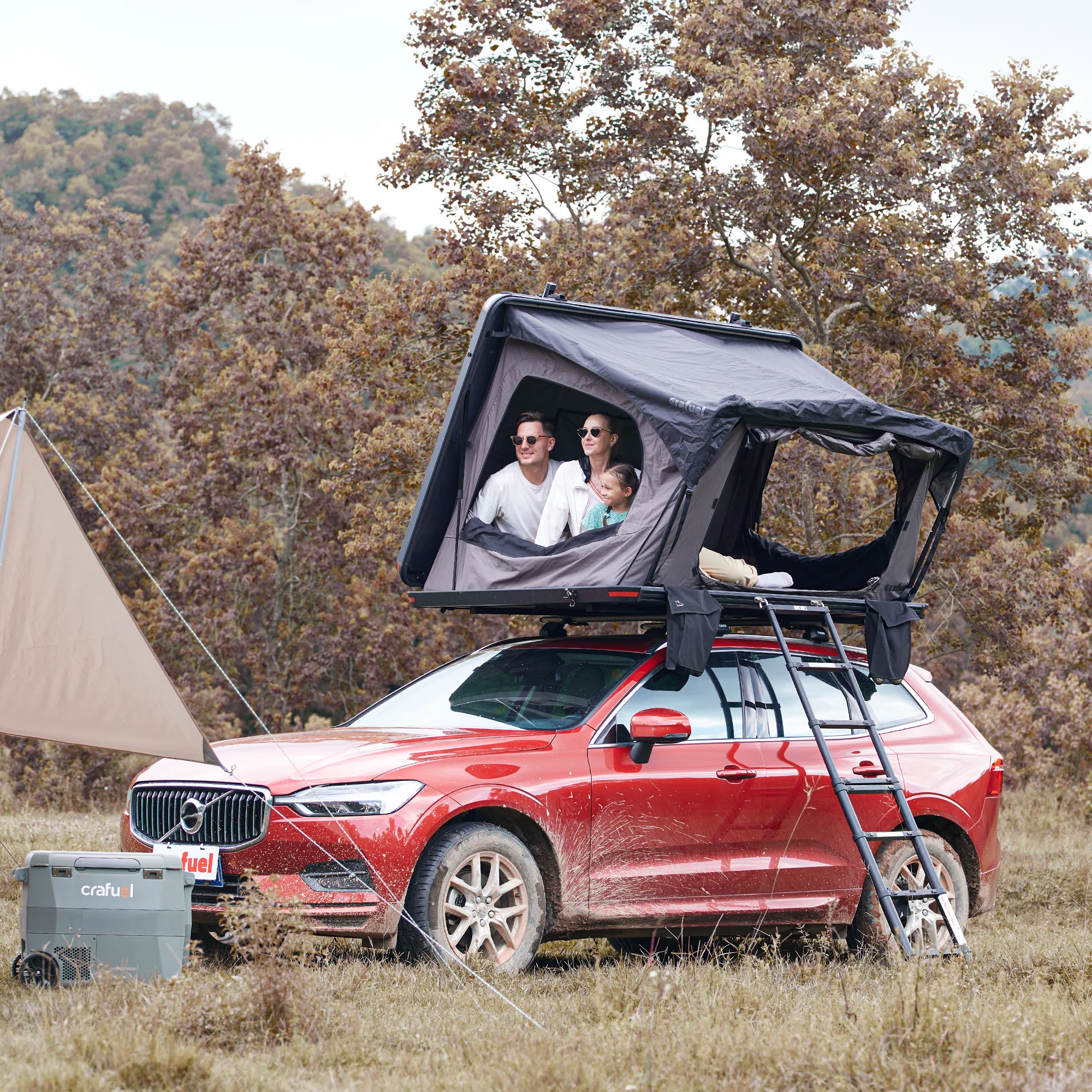 SummitBreeze XL - 55" Aluminum Rooftop Tent - Image 7