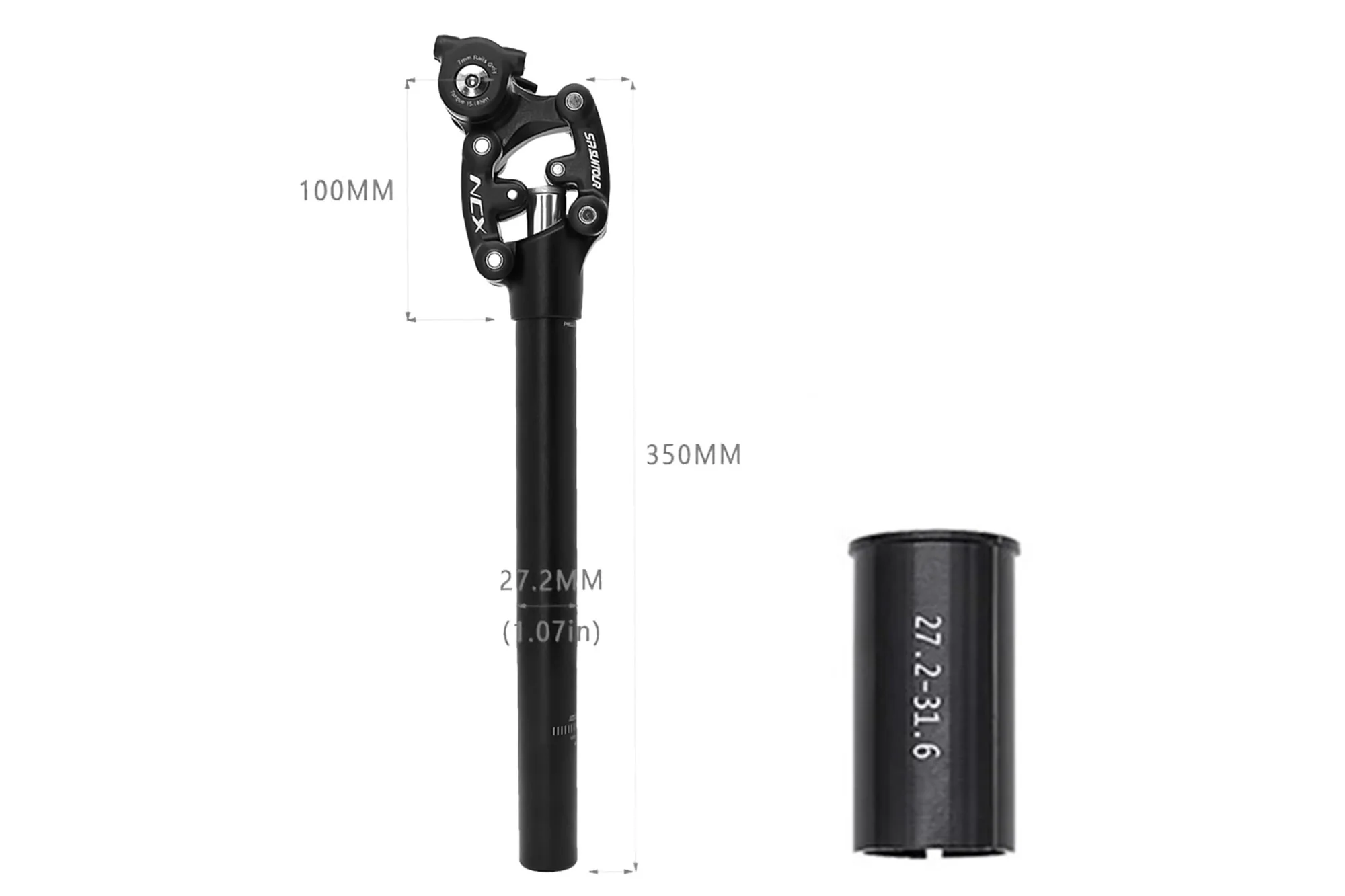 Suspension Seat Post for Zenith & Aura E-Bike - Image 3