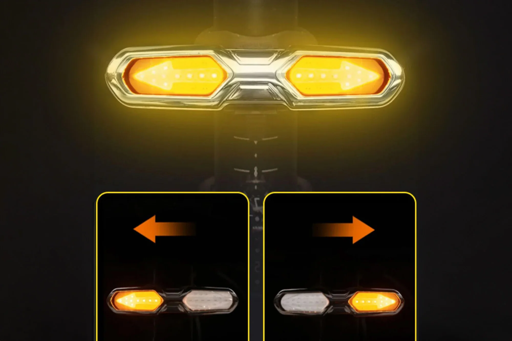 Bike Tail Light kit with Turn Signal - Image 3