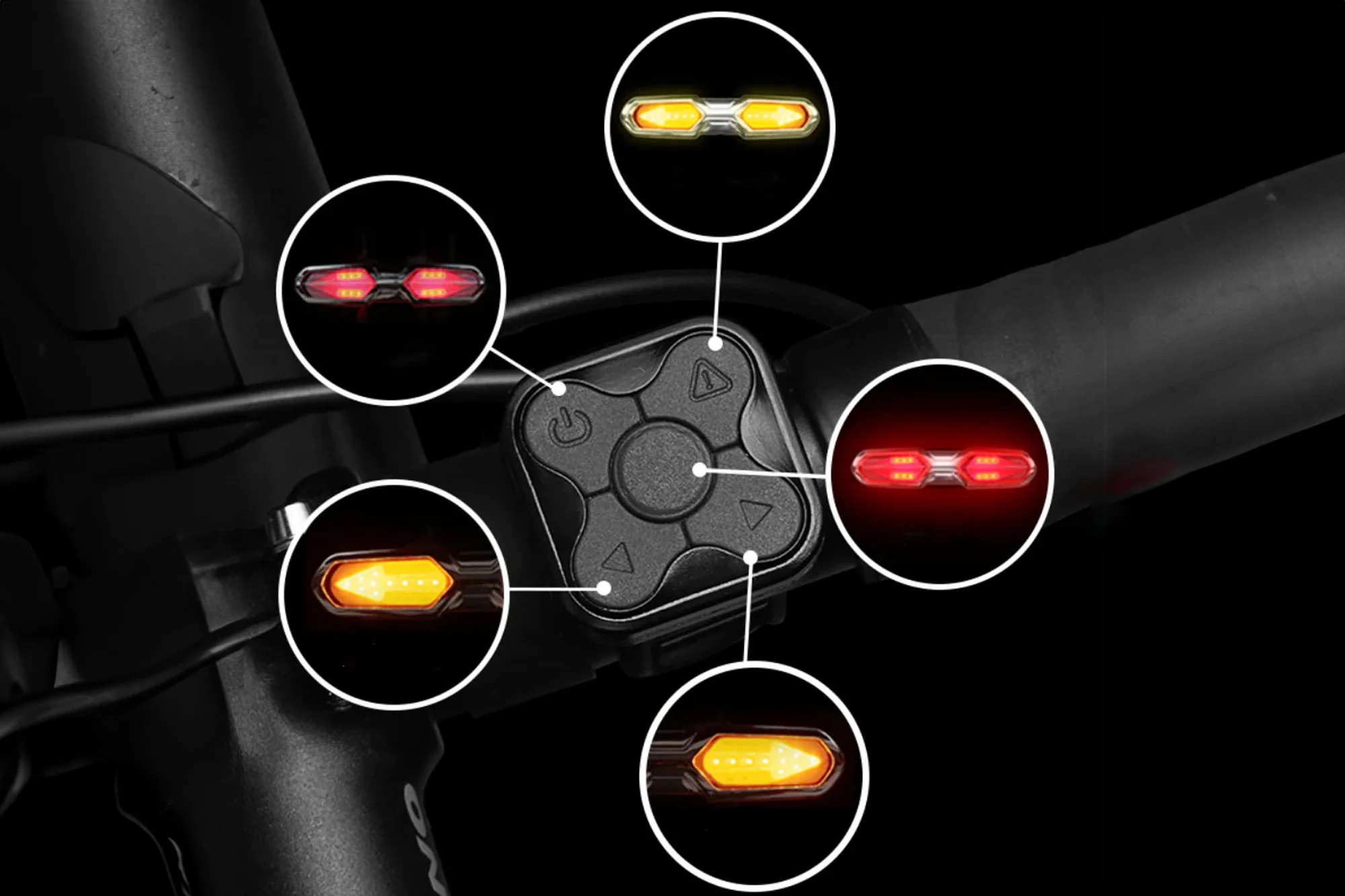 Bike Tail Light kit with Turn Signal - Image 5