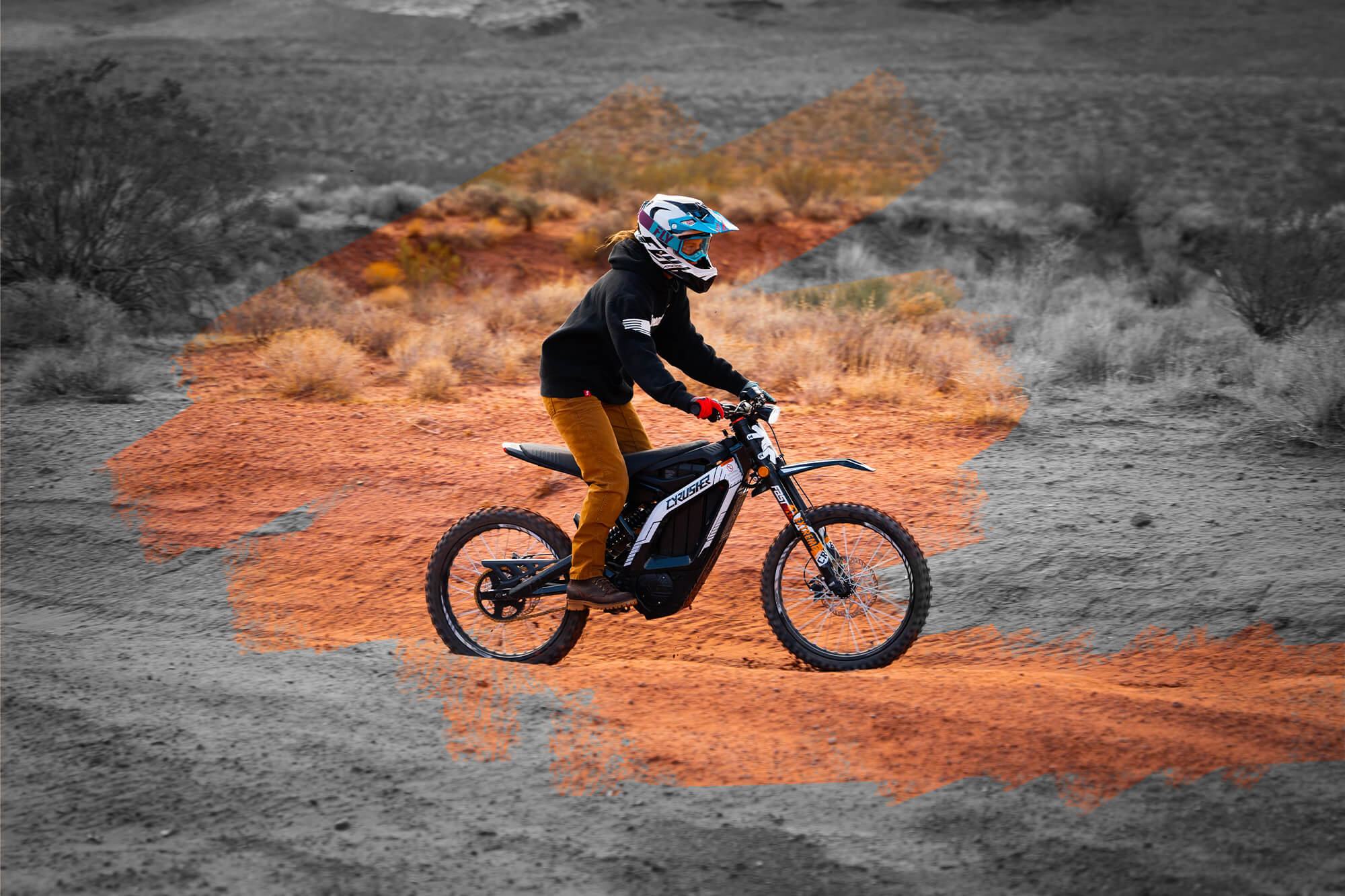 Cyrusher Terra Dirt E-Bike - Image 4