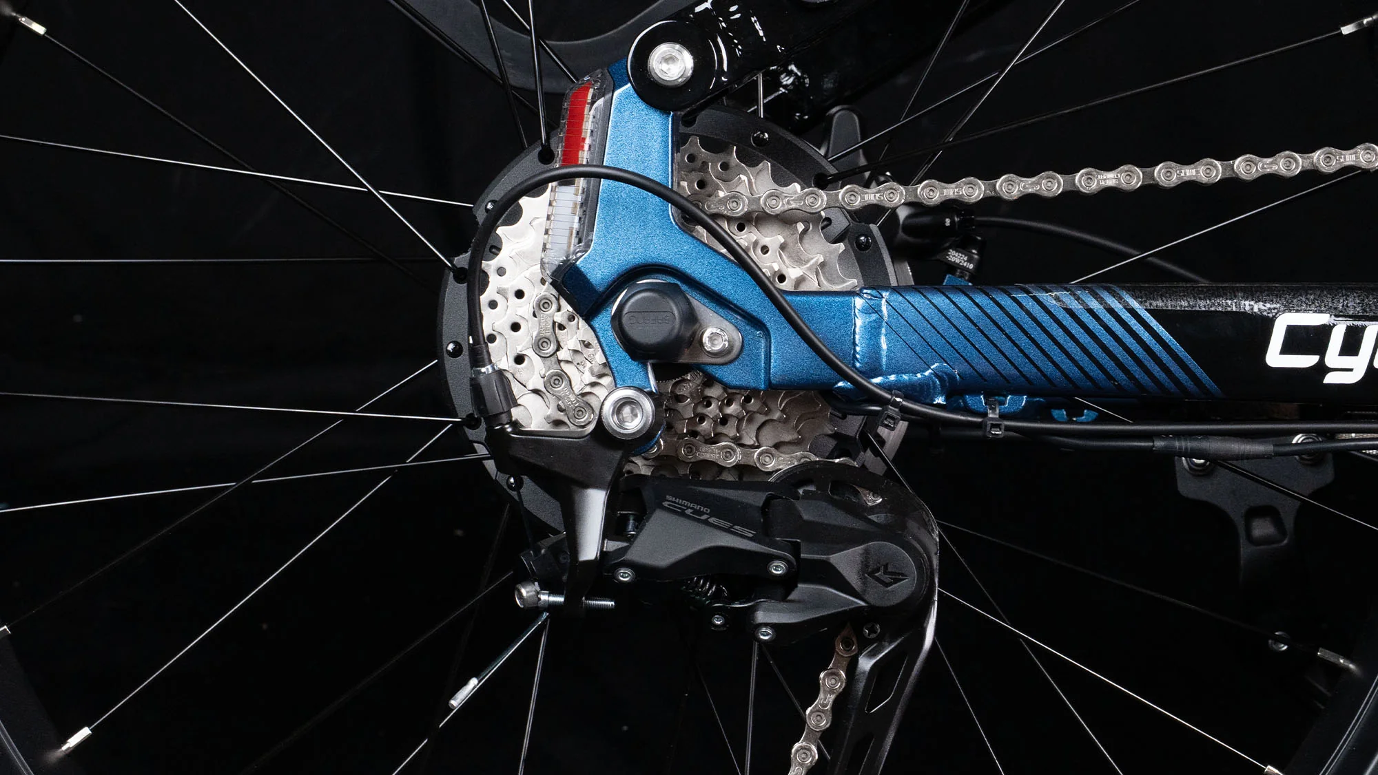 Cyrusher Trax 2.0 Step-Thru Full-Suspension E-Bike - Image 7